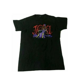 Tultex Joker Joki Villian T-Shirt Small DC Comics Black Batman